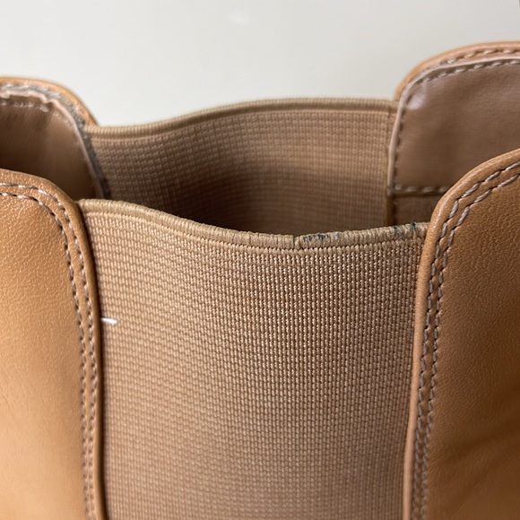 UNIVERSAL THREADS Ankle Boot Camel Vegan Leather Block Heel Western Vibe 9 - Picture 11 of 14